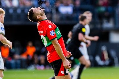 NEC komt ondanks bliksemstart niet verder dan gelijkspel tegen Go Ahead