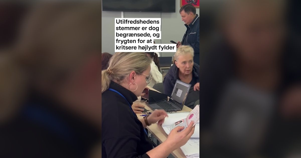 Vælger til DR i Moskva: Jeg er bange for at tale med jer
