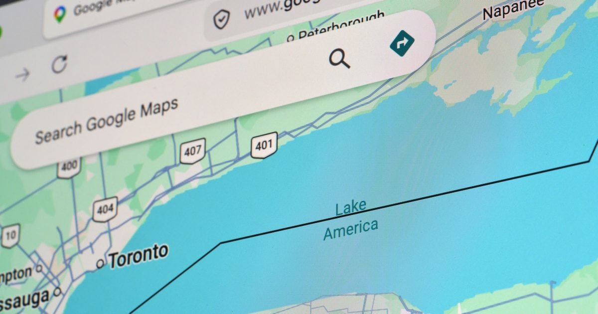 Qui contrôle la carte, contrôle le monde : "Lorsque Trump renomme un lac, il vient rappeler que les noms sur une carte,…