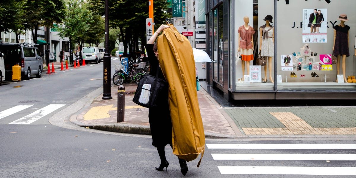 I felt confident in my appearance and how I dressed. Then, I moved to Japan.