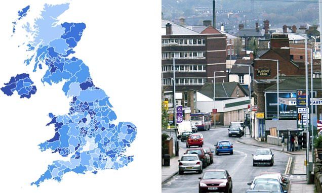 Revealed: The British towns with fewest jobs for young people as more than 1million left unemployed or out of education