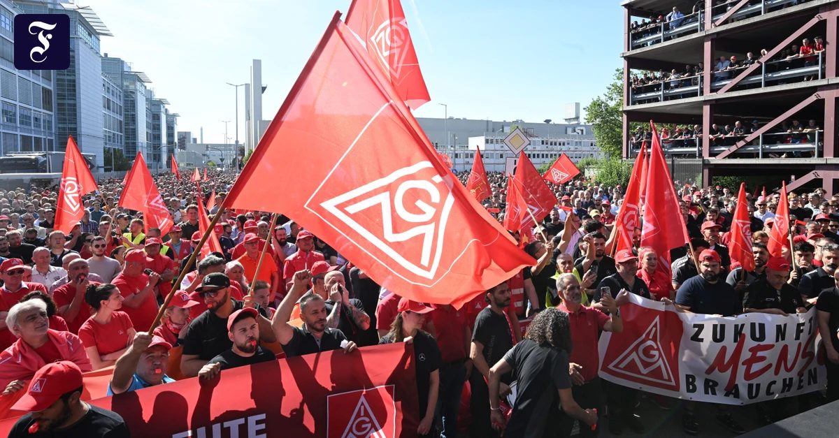 F.A.Z. Frühdenker: IG Metall ruft bundesweit zu Autoprotesten auf