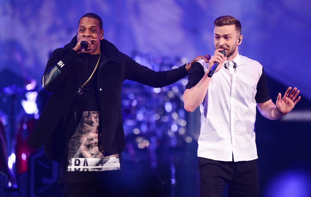 Watch Justin Timberlake and Pharrell Williams join Jay-Z at Paris 30th anniversary show