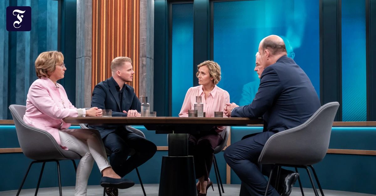 TV-Kritik Miosga: Von Storch schaut zu, wie die Koalition ihr AfD-Papier erfüllt