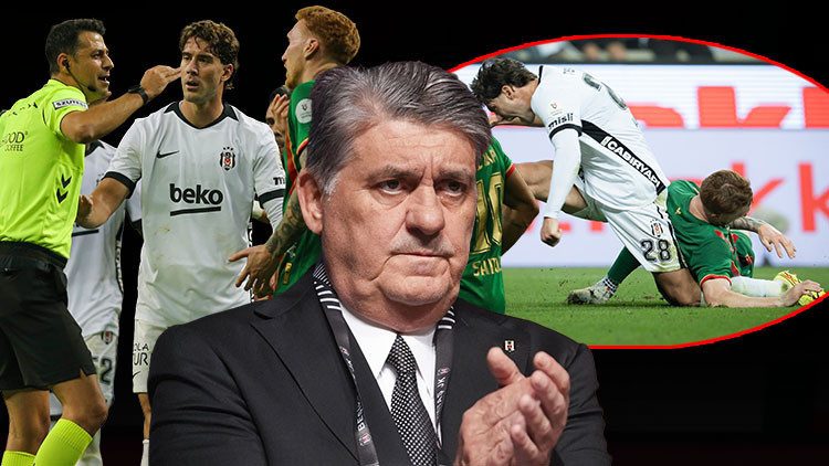 Beşiktaş'tan penaltı ve kırmızı kart beklentisi: Serdal Adalı'dan sert tepki