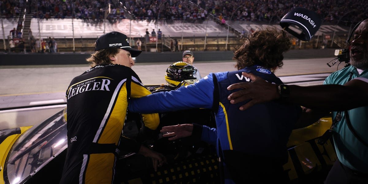 Blaney Becomes First Driver to Swing at NASCAR’s Most Polarizing Driver After Crash with Hocevar at Bristol