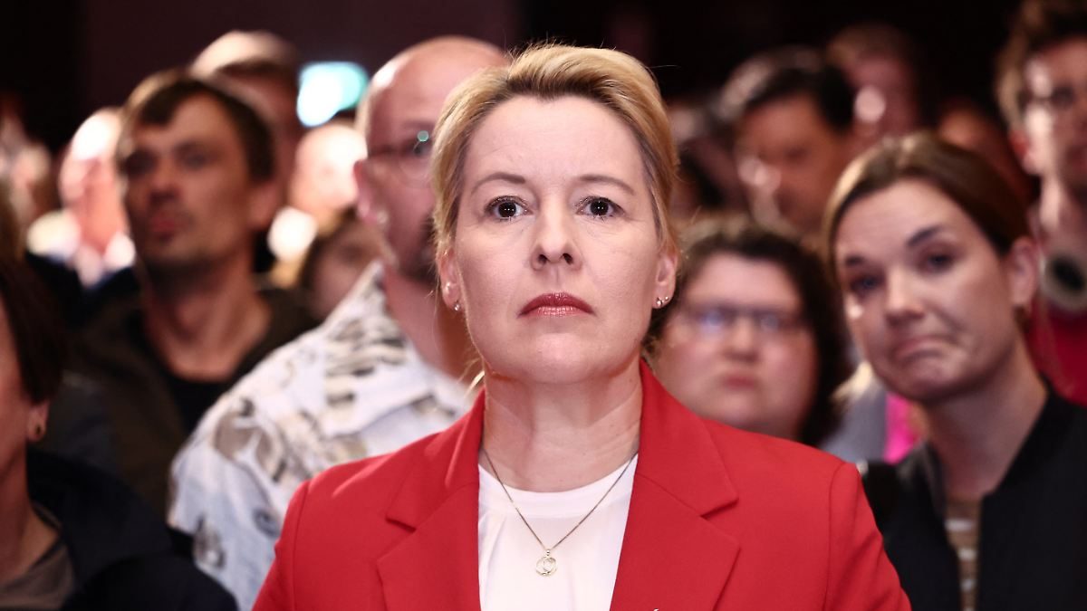 300 Stimmen fehlen: Giffey verpasst Einzug ins Berliner Abgeordnetenhaus