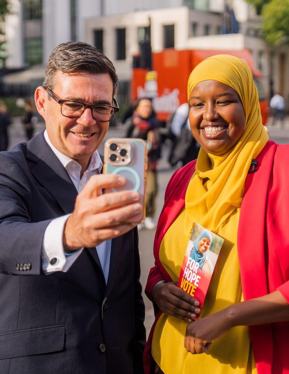 Andy Burnham makes surprise London by-election visit as Labour ramps up campaign against Zack Polanski's Green threat