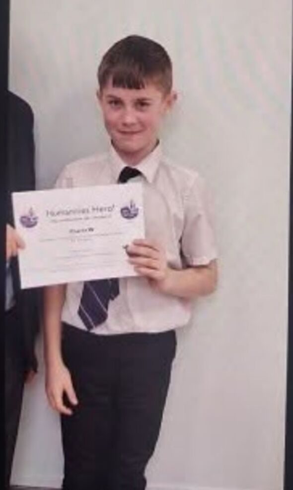 Schoolboy last seen in uniform and on pedal bike missing as police launch appeal