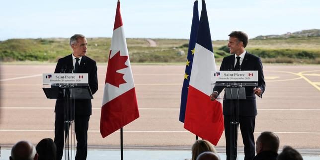 A Saint-Pierre-et-Miquelon, la France et le Canada affichent leur rapprochement face à Donald Trump