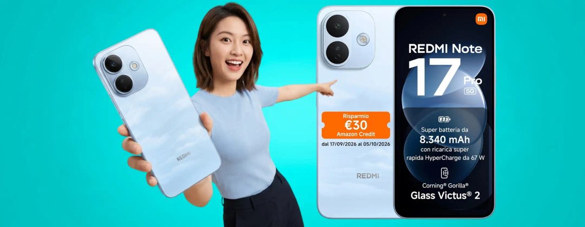 Batteria fuori di testa e prezzo abbordabile: REDMI Note 17 Pro 5G