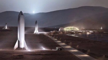 Methan aus CO2: So könnte Raketentreibstoff auf dem Mars entstehen
