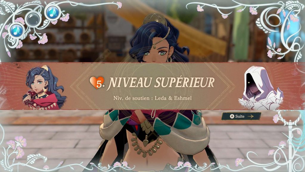 Fire Emblem Fortune's Weave Perchoir : comment avoir le soutien maximum avec l'oiseau d'Eshmel et quel personnage privi…