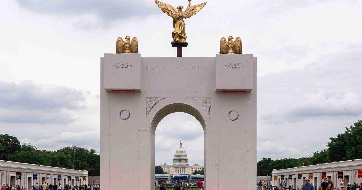 Trump Says His Planned Arch Would Become A 'Military Complex' Able To Host Drones And Snipers