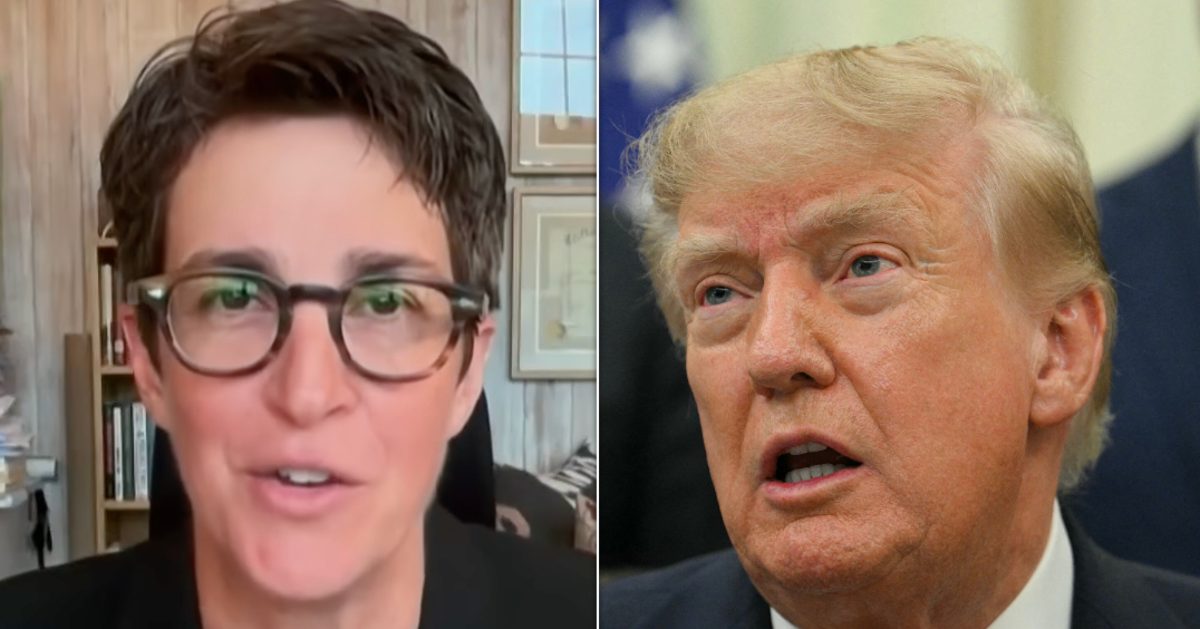 Rachel Maddow Names The 'Orwellian' Reason For Trump's White House Press Ban: 'Simple As That'