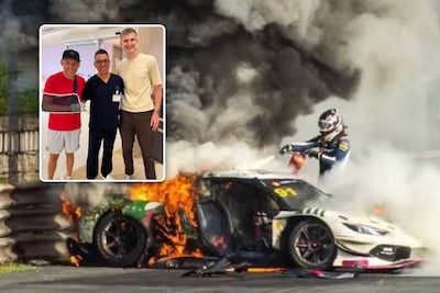 “Vrienden voor het leven”: Britse coureur ontmoet Nederlander die hem uit brandende Ferrari redde