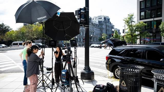 Pressefreiheit in den USA: US-Medien verklagen Trump-Regierung nach Sperre gegen Reporterinnen