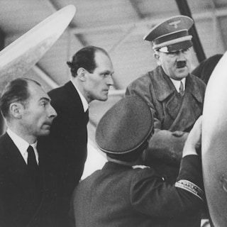 9/11 was Hitlers droom: wolkenkrabbers in New York die branden als fakkels