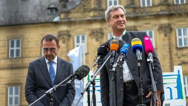 Wahlen in Berlin und Mecklenburg-Vorpommern: Markus Söder warnt vor Personaldebatte