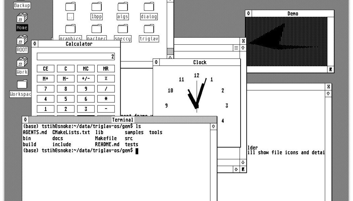 Digital Research's GEM opens a new window on Linux