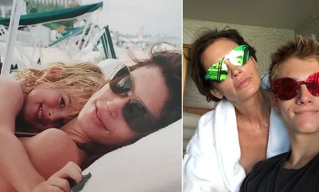'I'm so proud of the man you've become': Cindy Crawford's heartbreaking message to her 'little boy' Presley Gerber two…