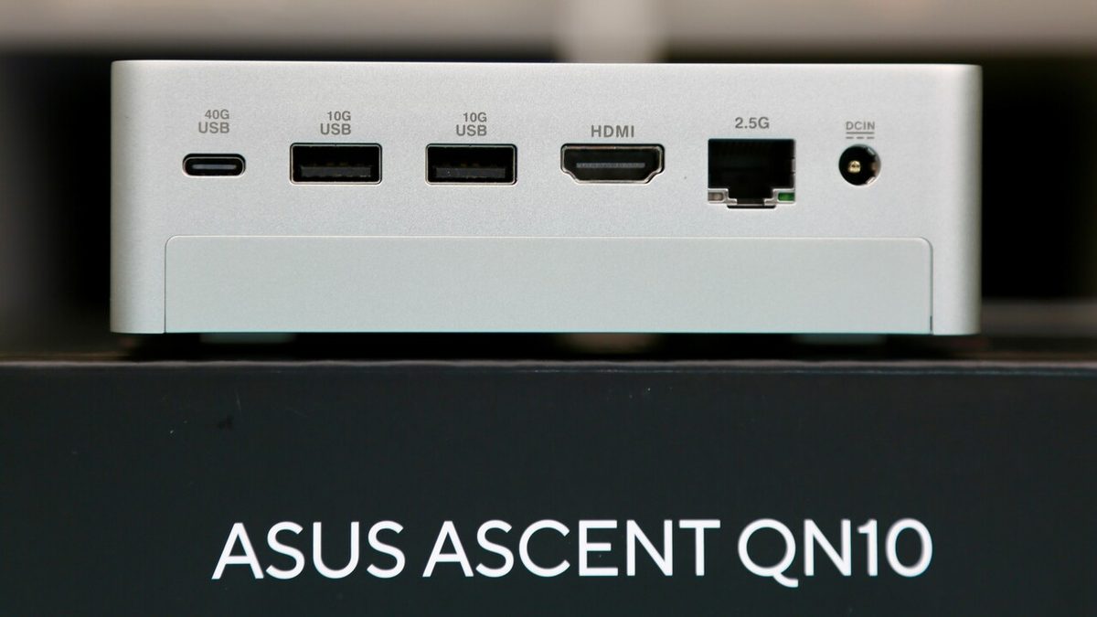 Asus Ascent QN10 im Test: Der erste Mini-PC mit der 18-Kern-CPU Snapdragon X2 Elite