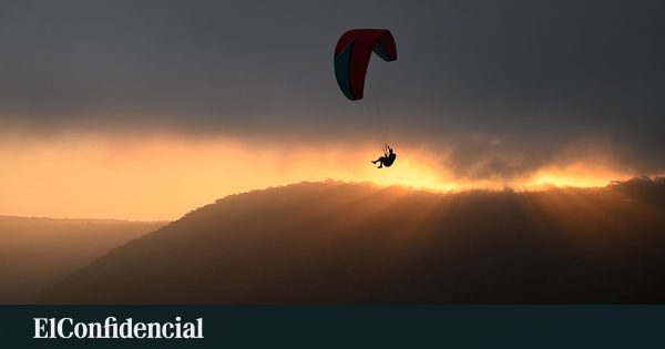 Herida una joven de 27 años al caer con un parapente en el Paraje del Puente (Montejurra, Navarra)