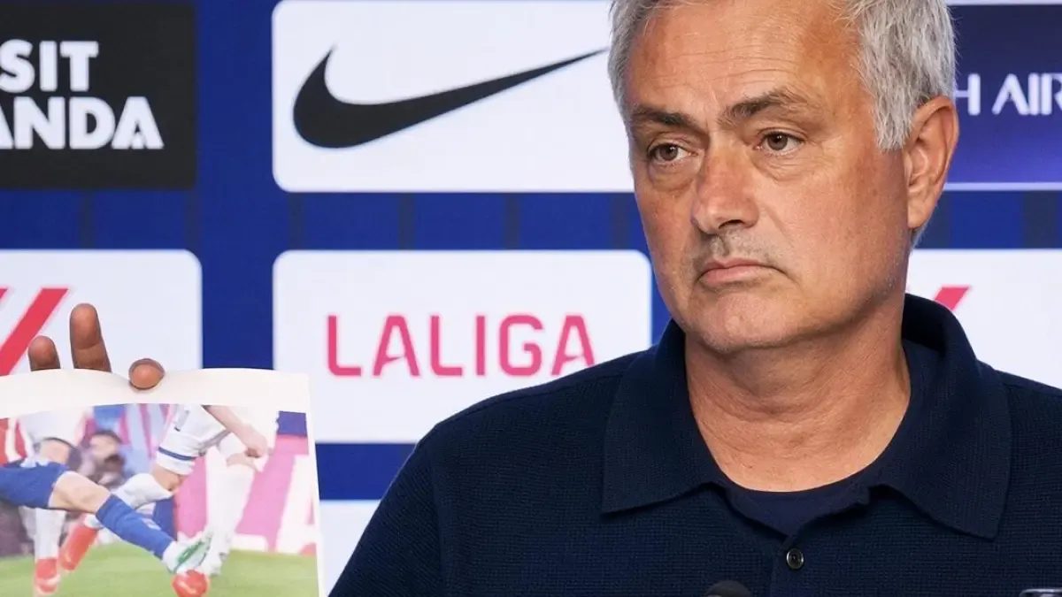El Atlético responde a Mou y al Madrid: "Stop acoso arbitral ya"