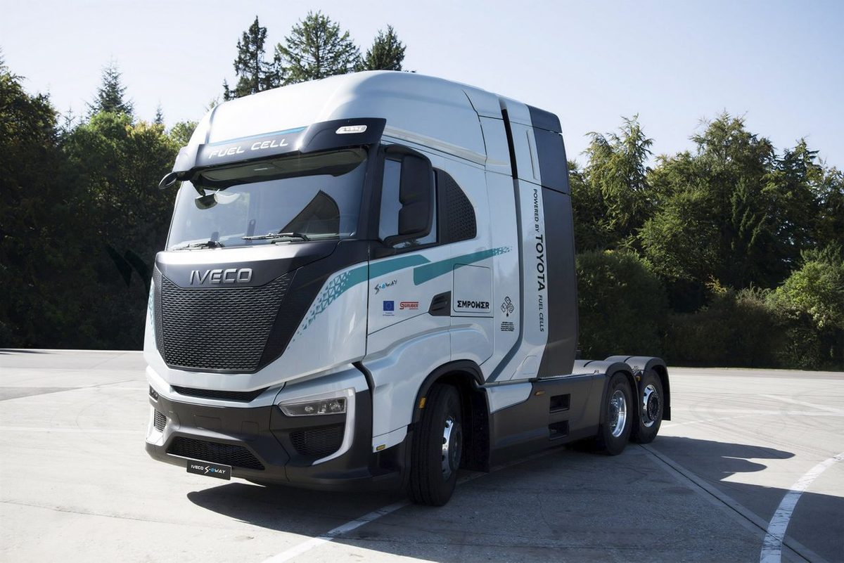 Toyota och Iveco ska utveckla utsläppsfria tunga transporter
