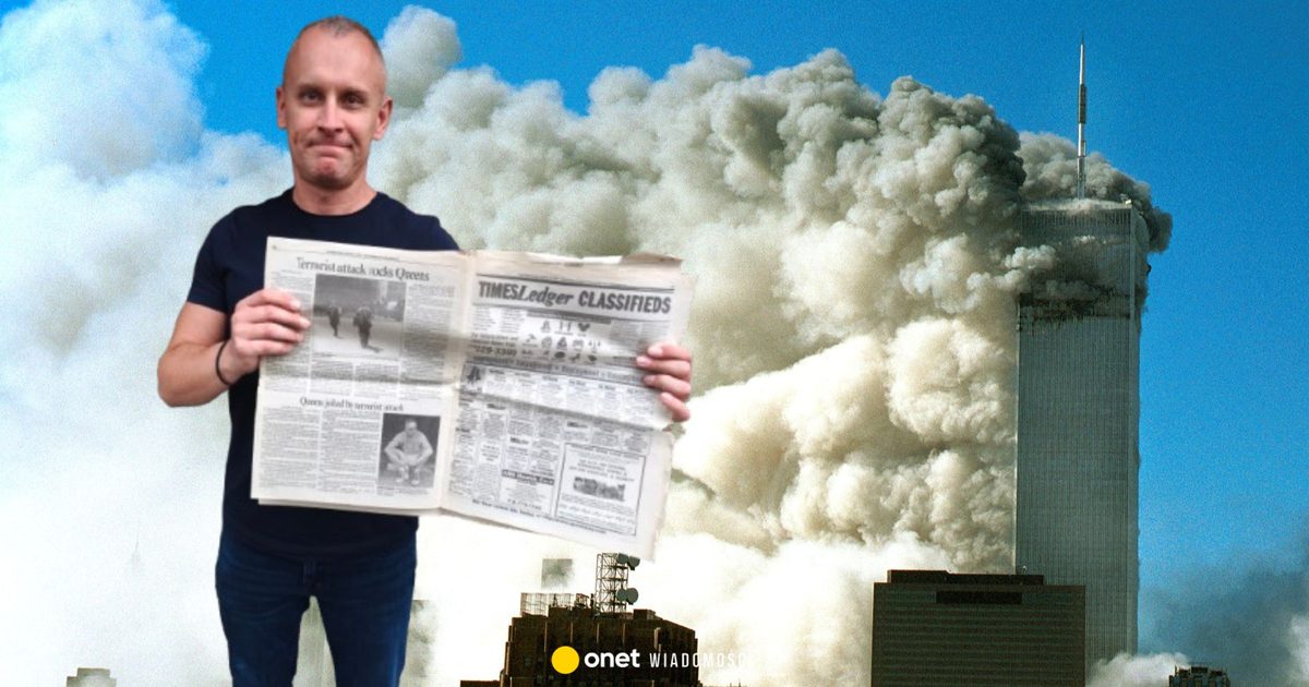 Szymon przeżył atak na World Trade Center w 2001 r. "Byłem o krok od śmierci"