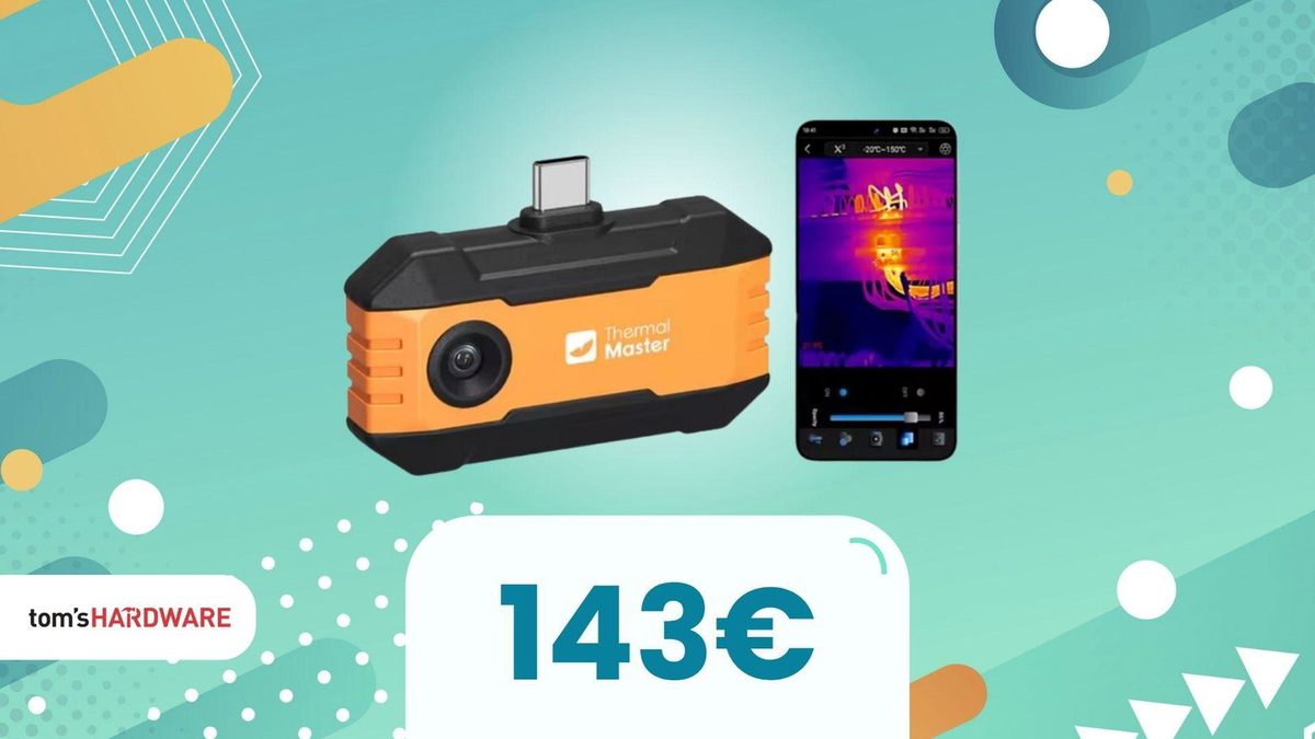 Riparate elettronica? Questa telecamera termica tascabile si collega allo smartphone