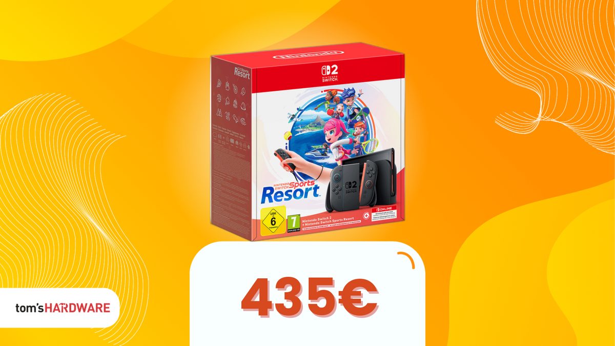 Nintendo Switch 2 + Sports Resort: 435€ per questo bundle è un affare