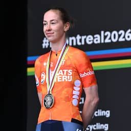 Belofte Vinke bezorgt Nederland eerste plak op WK wielrennen met zilver op tijdrit
