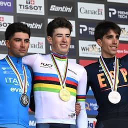 Ryan Gal stunt met WK-titel tijdrijden voor beloften en treedt in voetsporen Boom