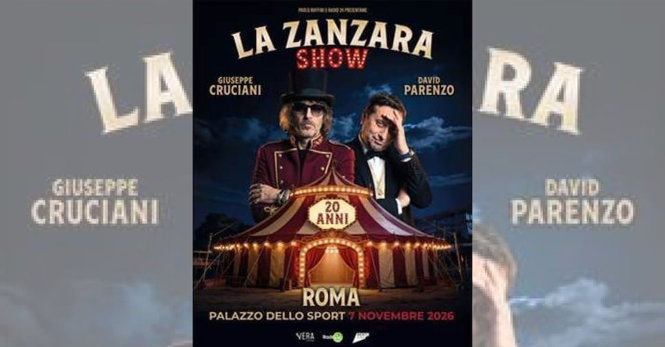 Da programma cult a fenomeno live: La Zanzara festeggia 20 anni nei palazzetti d’Italia