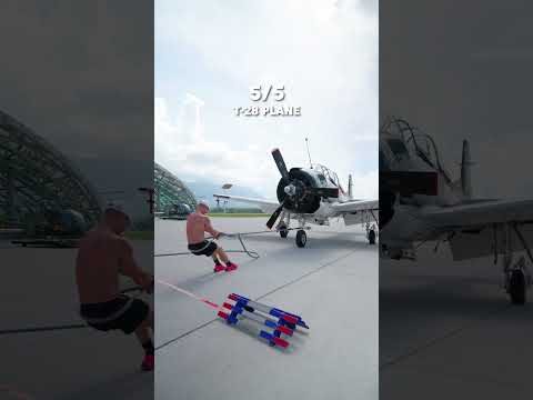 Can A Pro Athlete Pull A Plane? ✈️