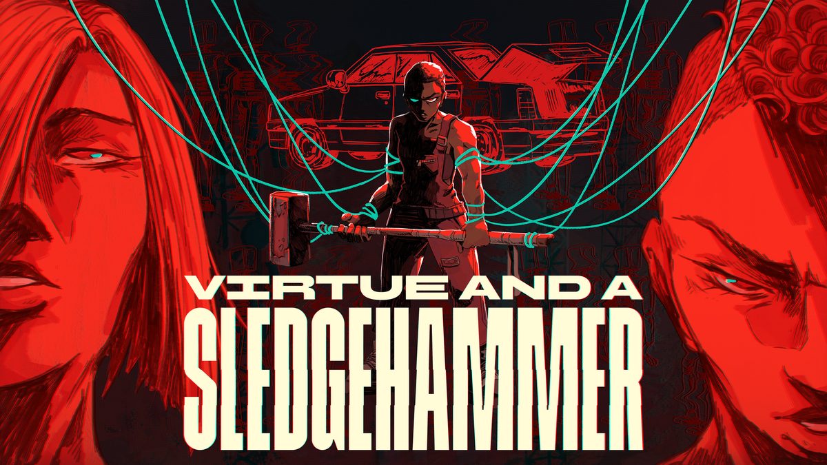 Communiqué de presse - Virtue and a Sledgehammer : la prochaine curiosité de Devolver et Deconstructeam prend date