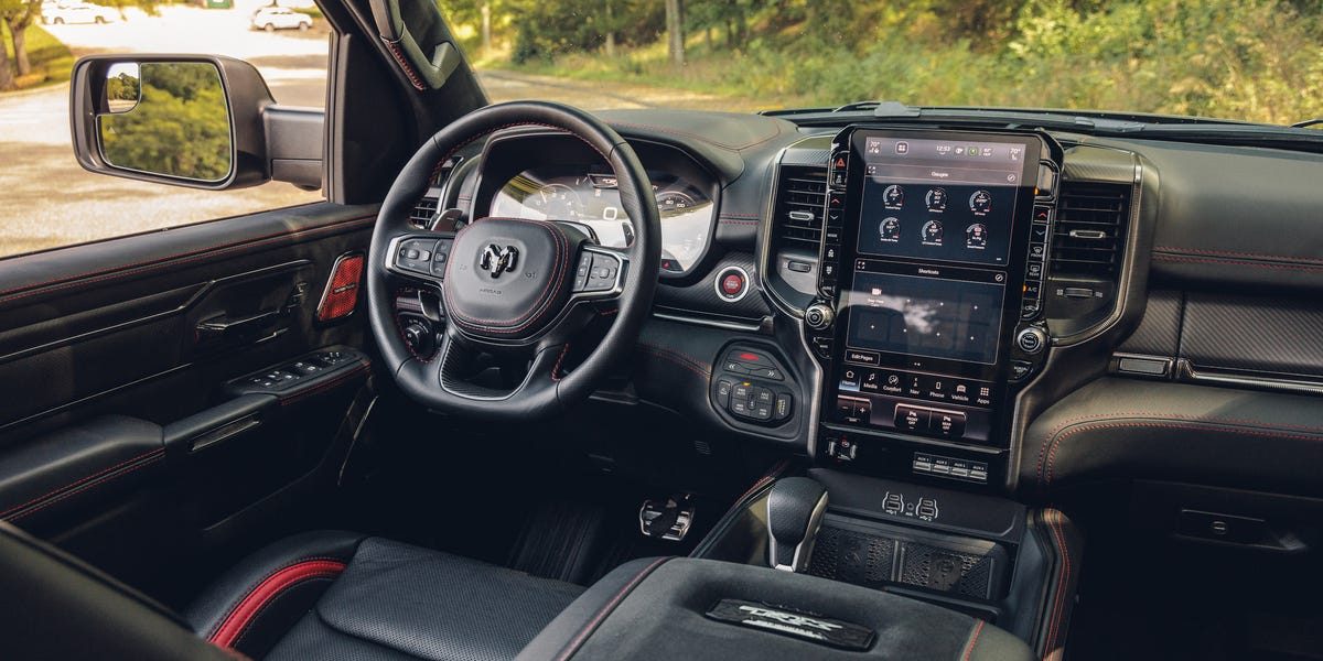 View Interior Photos of the 2027 Ram 1500 TRX SRT