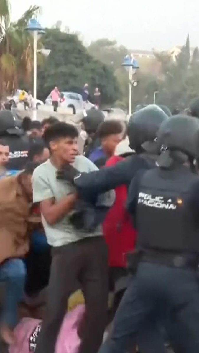 Fortsatt tumult i Ceuta