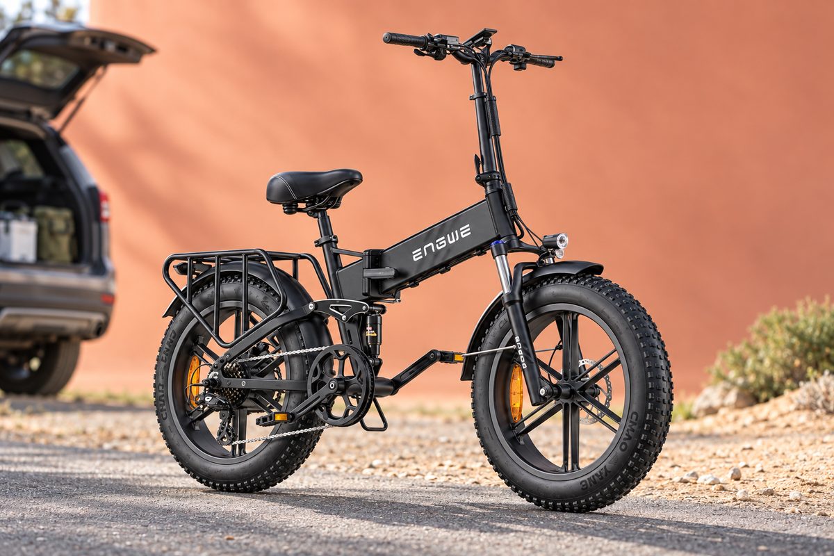 ENGWE ENGINE Pro 2.0 a 1399€ va lontano e si piega per il bagagliaio