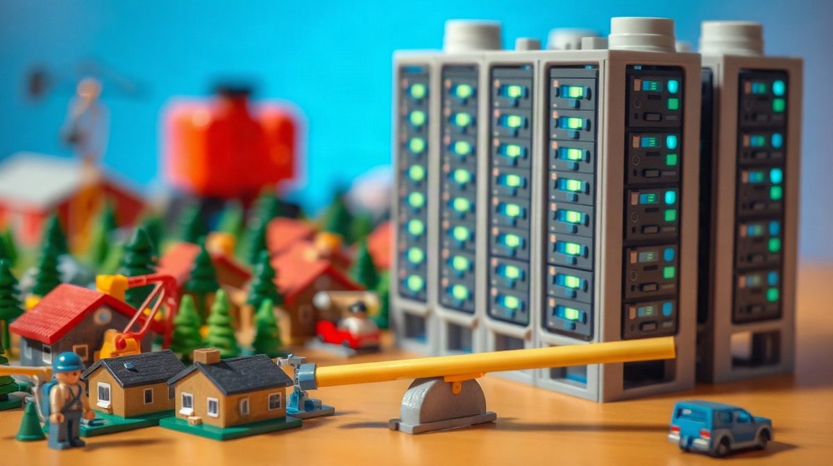 Il silicio batte il mattone, si investe sempre meno sulle case e sempre di più sui data center