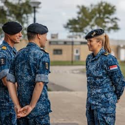 In beeld | Prinses Amalia gestart als militair werkstudent bij Koninklijke Marine
