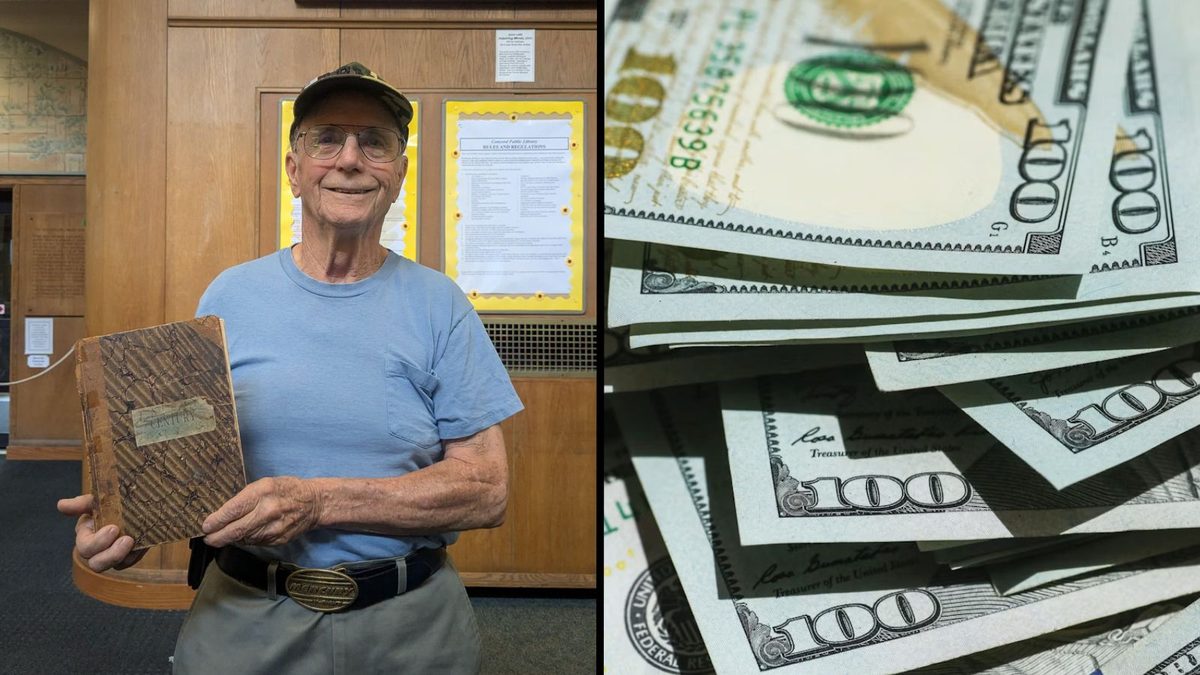 Man returns 132-year-old book after $12,000 fine canceled by library