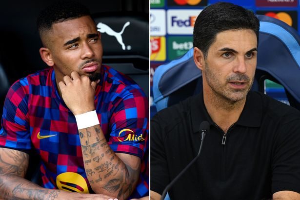 Mikel Arteta fires back at Gabriel Jesus as row over bitter Arsenal transfer exit escalates
