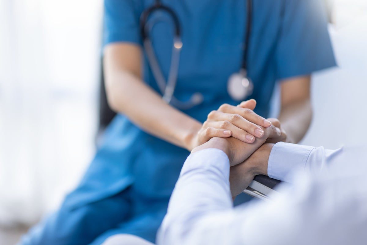 Elderly woman suffered brain bleed after hospital bed fall – but nurse shortages left her without help for 10 minutes