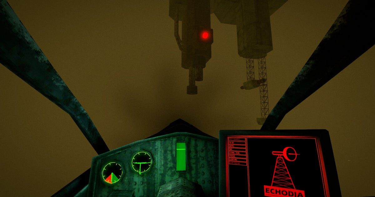 Fly between radio outposts inside a murky megastructure in The Hollowing, a follow-up to the brilliant spelunking sim L…