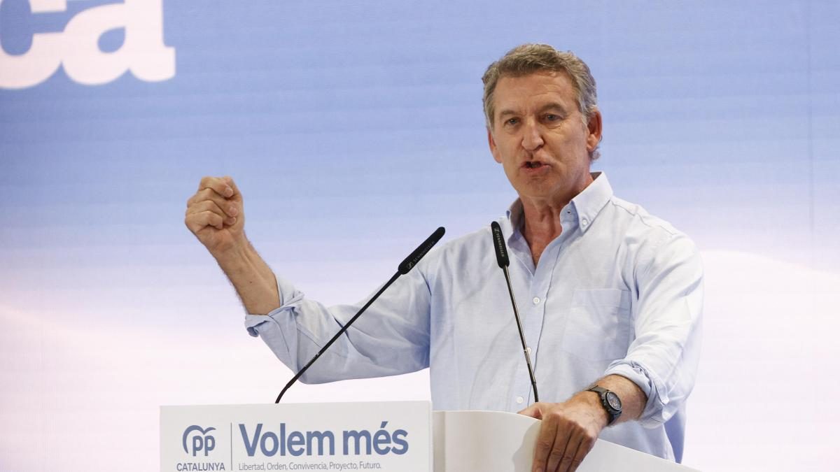 Feijóo pide que Catalunya deje de ser “moneda de cambio”