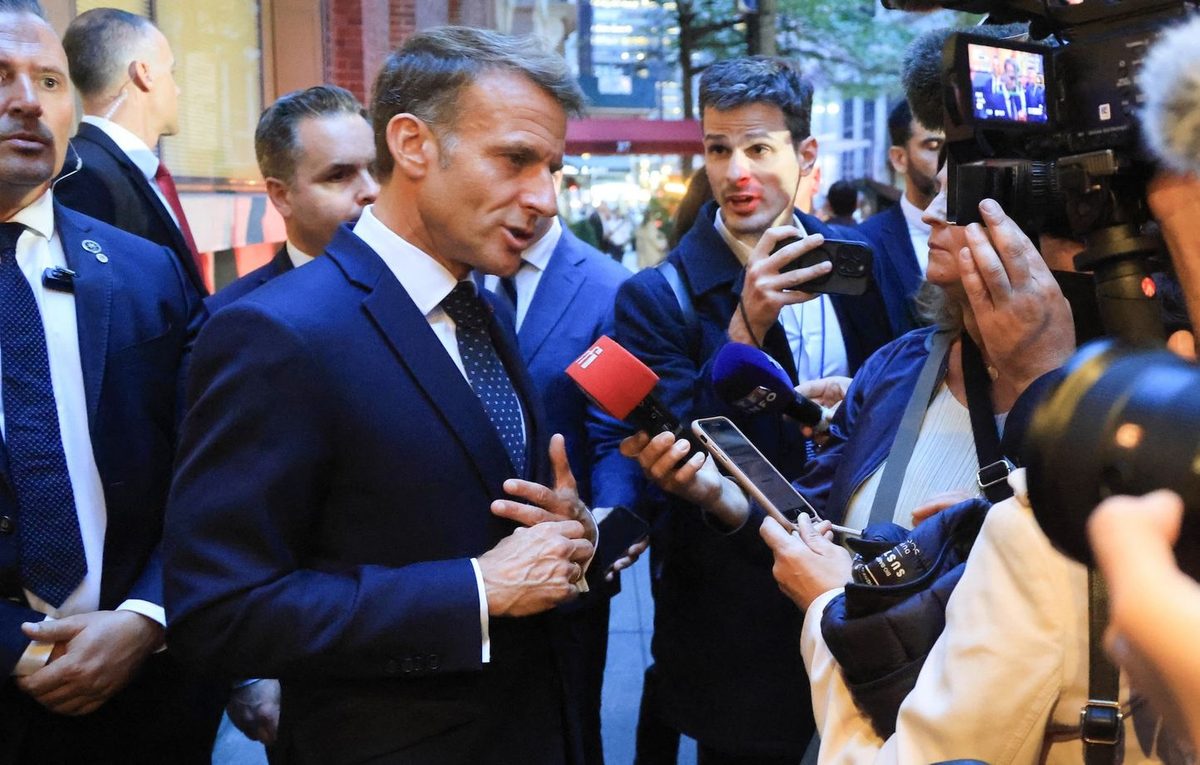 « Une très bonne discussion », Macron satisfait de sa rencontre avec Trump