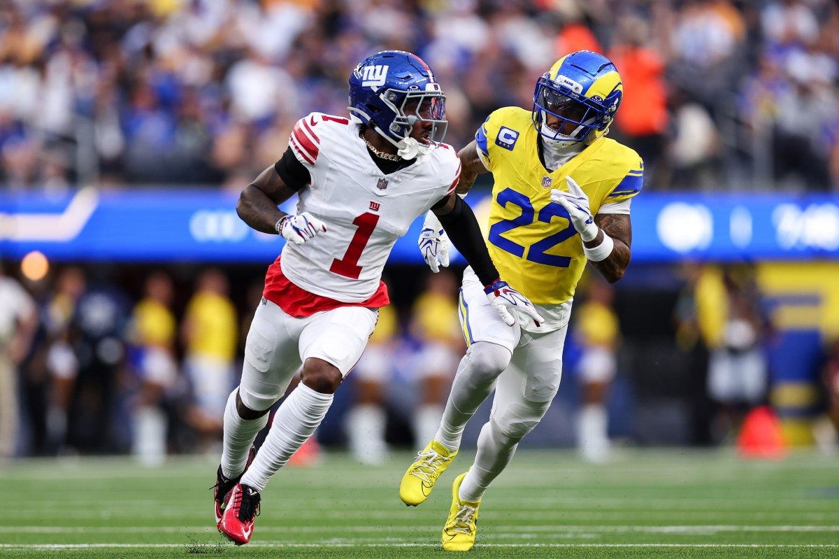 Malik Nabers Made Stunning Return in Giants-Rams Game After Painful Injury