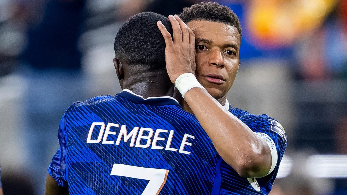 « Pas de tension » avec Dembélé, assure Mbappé avant leurs retrouvailles en bleu